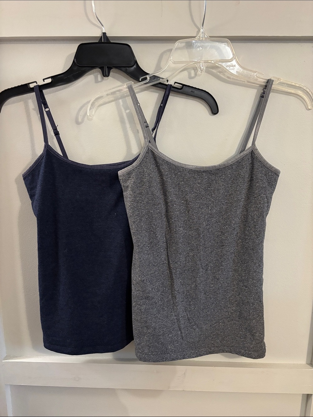 SO Women's Double Camisole Pack — Navy & Gray